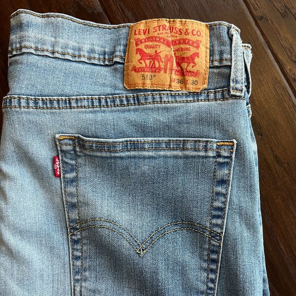 Gently Worn, but Lovingly Cared For, Men's 510 Slim Fit Skinny Leg Jeans - Picture 2 of 16